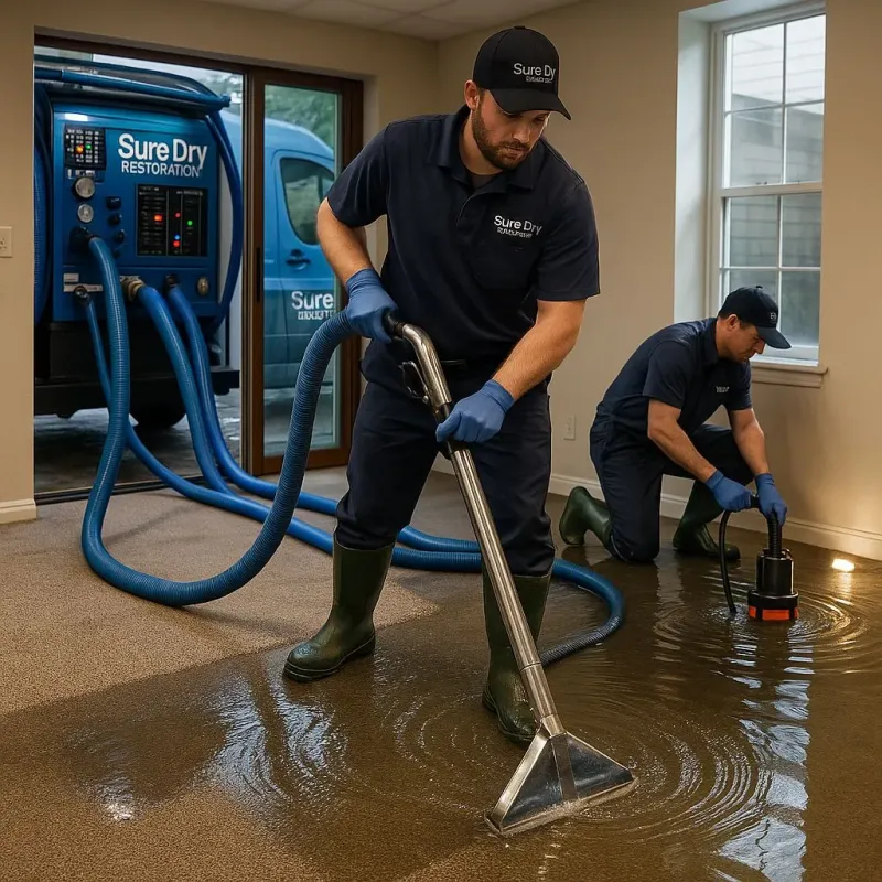 Water Extraction and Removal process in Montgomery County, NC